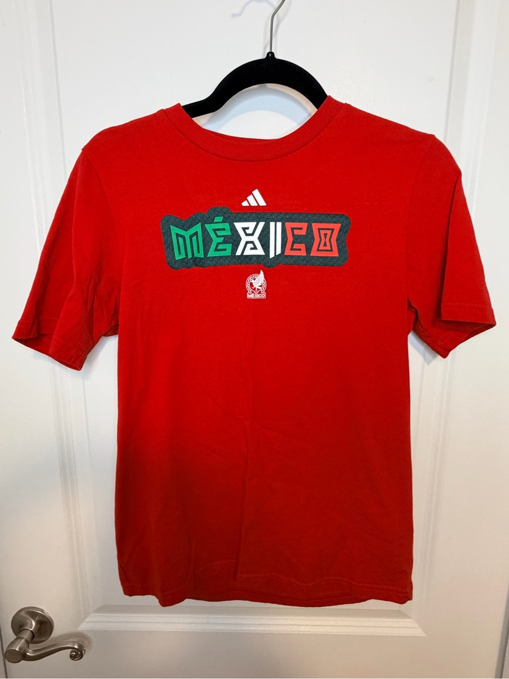 adidas Red Mexico Graphic Short-Sleeve Tee